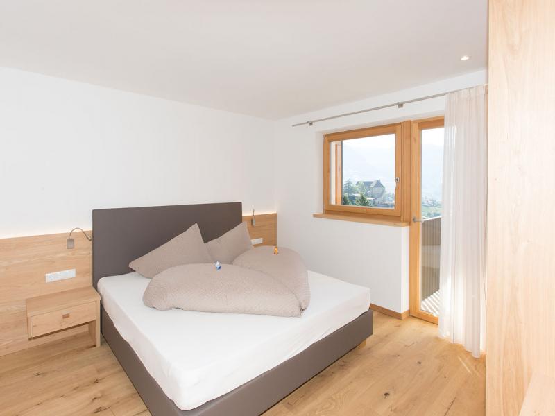 Ferienwohnung St. Peter – Doppelbettzimmer mit Balkon